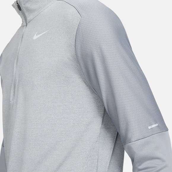 Nike Dri-FIT Men's 1/2-Zip Running Top‎ size Grey - Picture 10 of 11